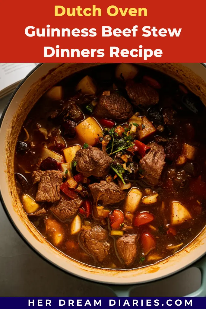 12 Dutch oven Dinners Recipes 4 Dutch Oven Guinness Beef Stew Dinners Recipe