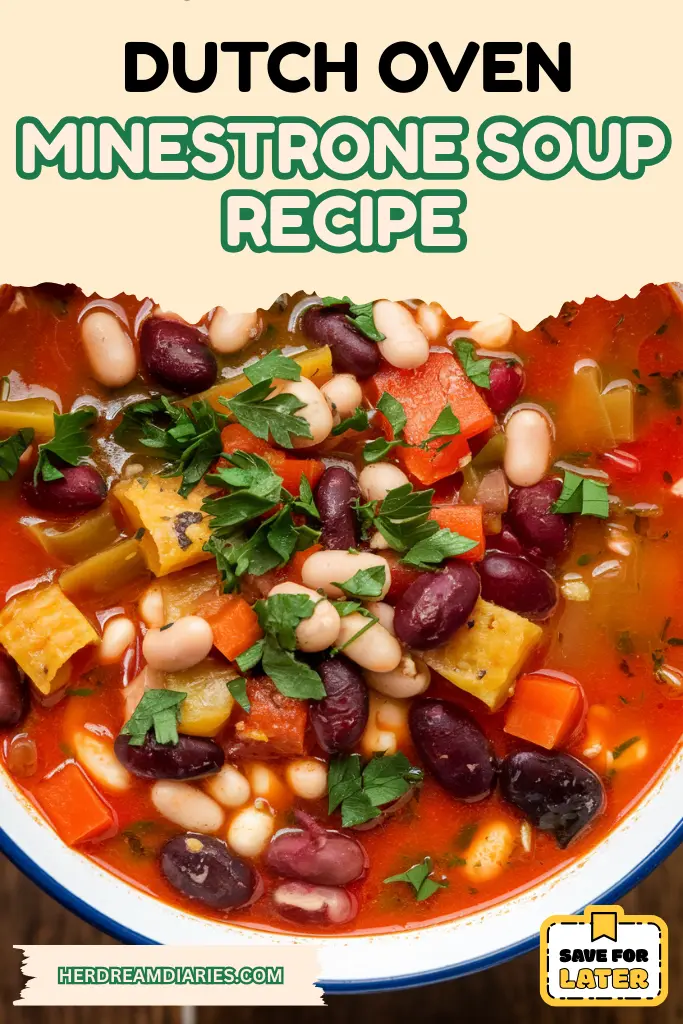 13 Dutch Oven Soup Recipes 14 Dutch Oven Minestrone Soup Recipe