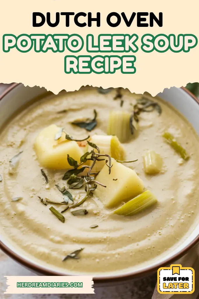 13 Dutch Oven Soup Recipes 7 Dutch Oven Potato Leek Soup Recipe