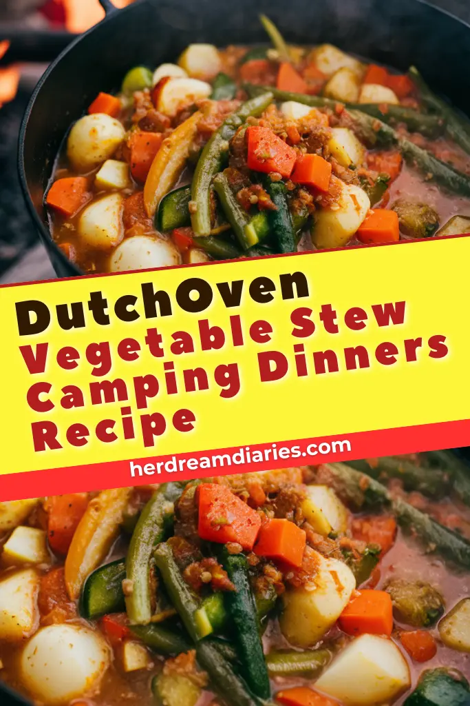 13 Easy Dutch Oven Camping Dinner Recipes 7 Dutch Oven Vegetable Stew Camping Dinners Recipe