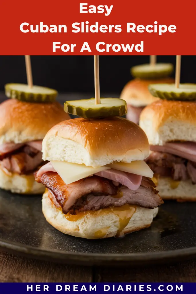 Easy Cuban Sliders Recipe For A Crowd
