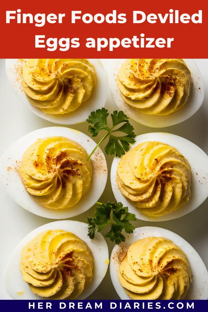 Finger Foods Deviled Eggs appetizer