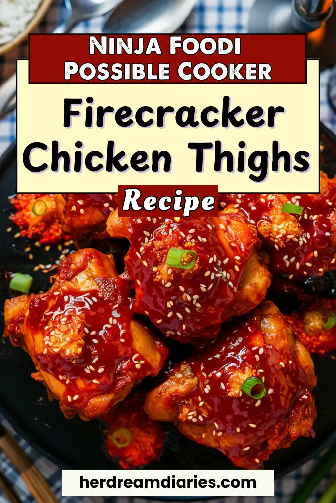 17 Ninja Foodi Possible Cooker Pro Recipes 16 Firecracker Chicken Thighs
