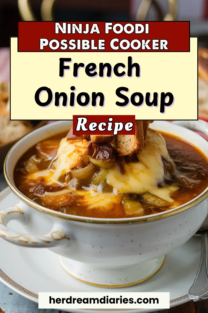 17 Ninja Foodi Possible Cooker Pro Recipes 10 French Onion Soup
