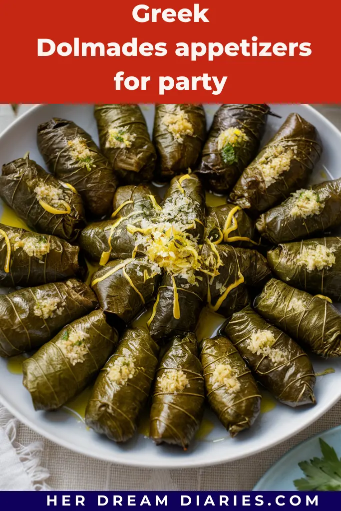 16+ Must Try Greek Appetizers For Party 6 Greek Dolmades appetizers for party