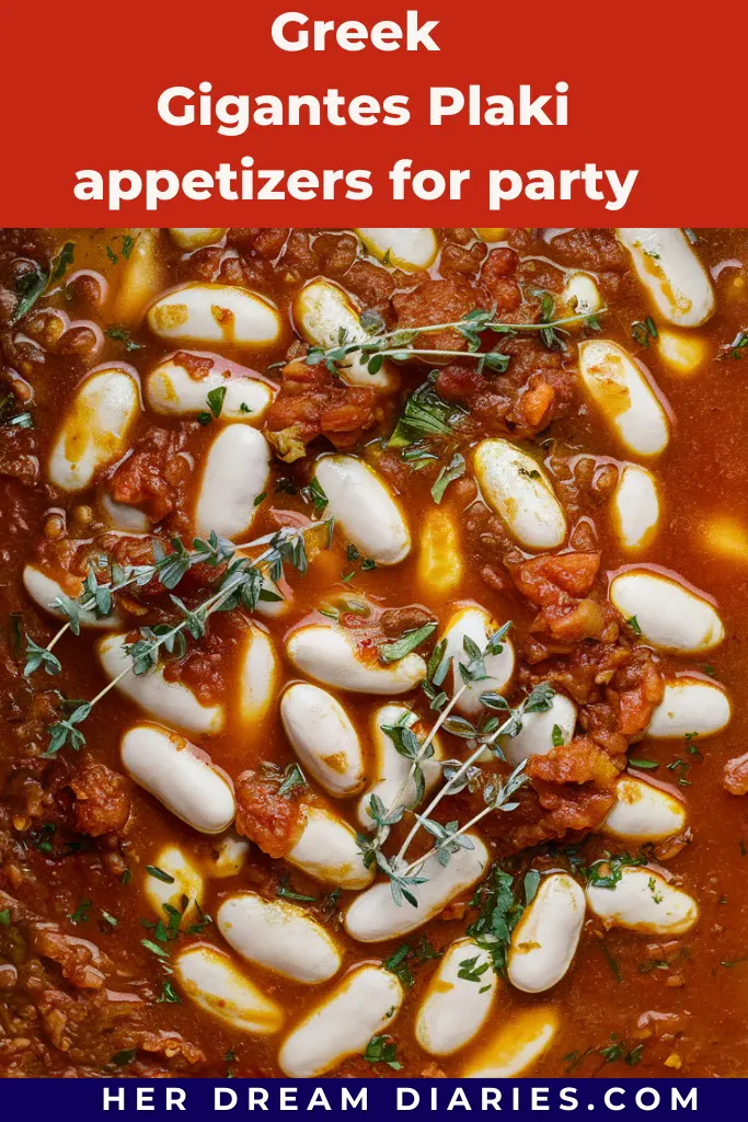 16+ Must Try Greek Appetizers For Party 13 Greek Gigantes Plaki appetizers for party