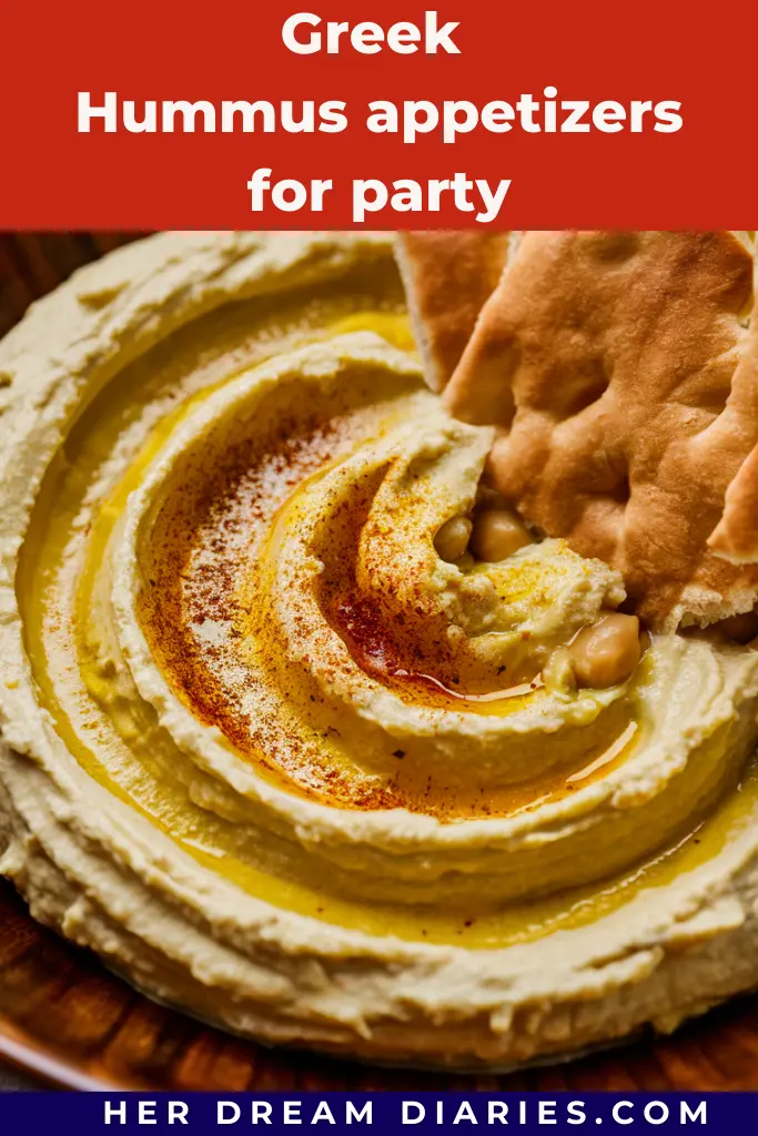 16+ Must Try Greek Appetizers For Party 9 Greek Hummus appetizers for party