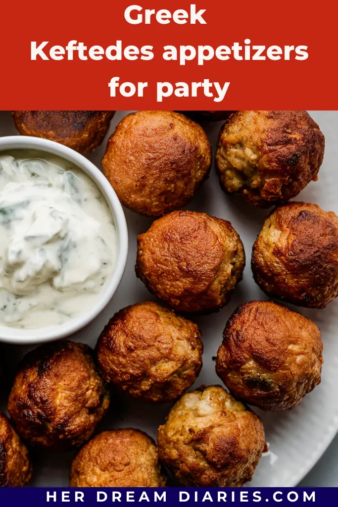 16+ Must Try Greek Appetizers For Party 8 Greek Keftedes appetizers for party