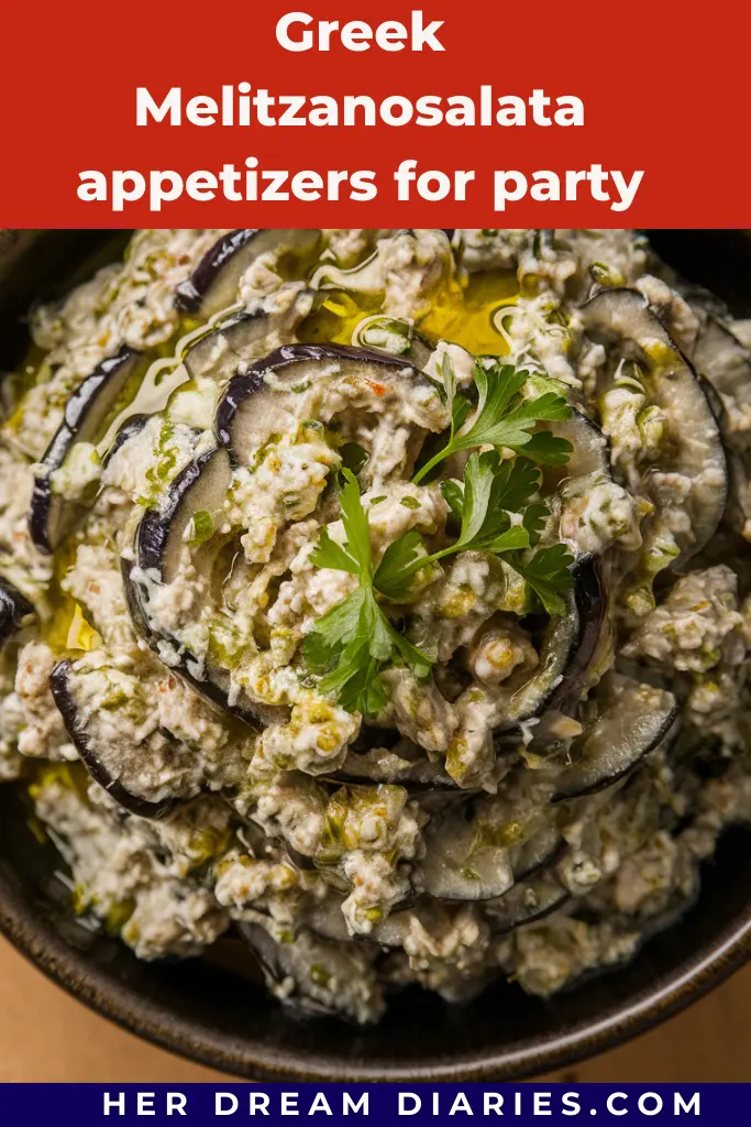 16+ Must Try Greek Appetizers For Party 12 Greek Melitzanosalata appetizers for party
