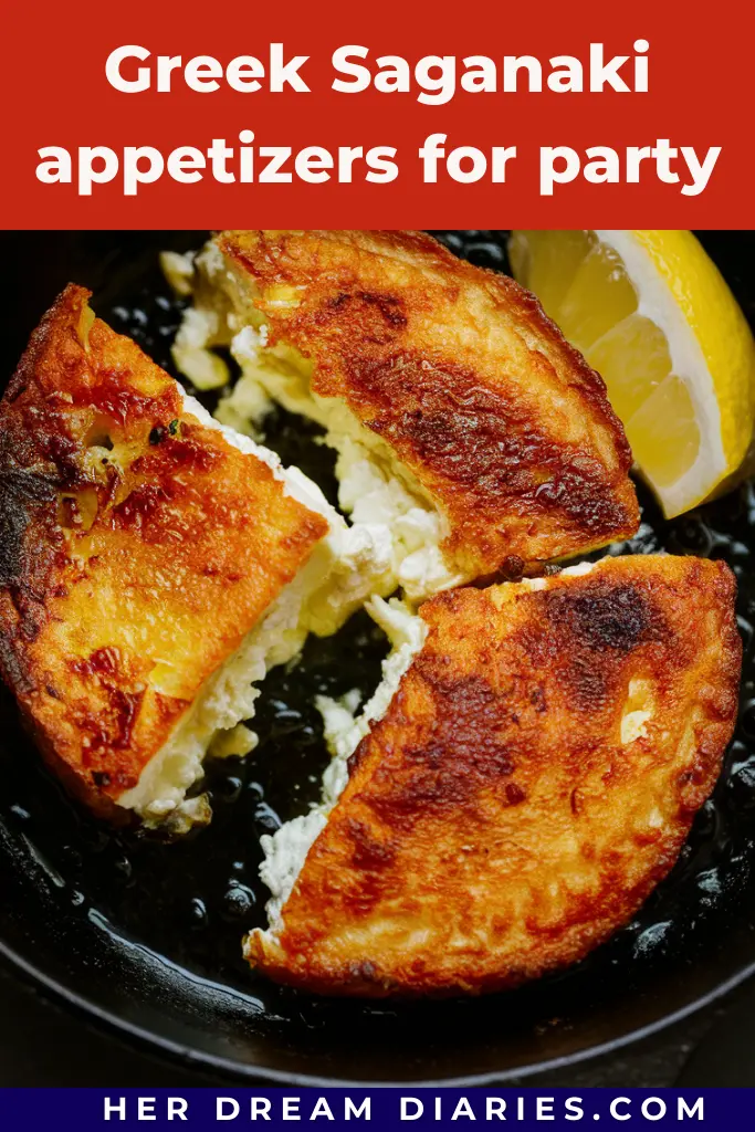 16+ Must Try Greek Appetizers For Party 7 Greek Saganaki appetizers for party