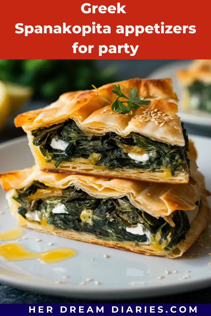 16+ Must Try Greek Appetizers For Party 4 Greek Spanakopita appetizers for party