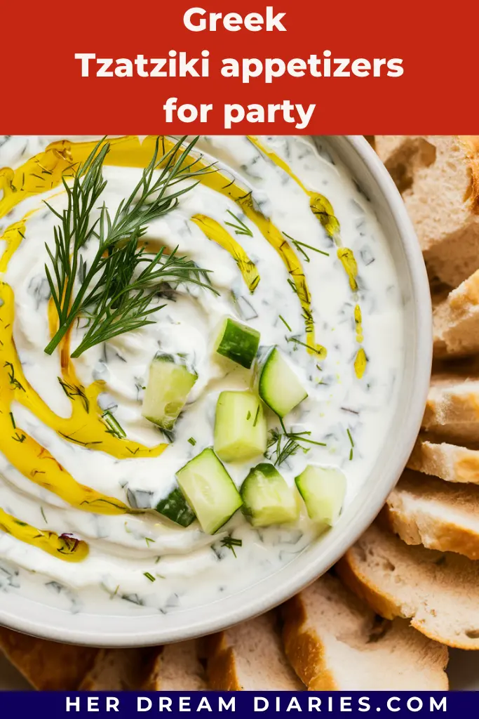16+ Must Try Greek Appetizers For Party 3 Greek Tzatziki appetizers for party