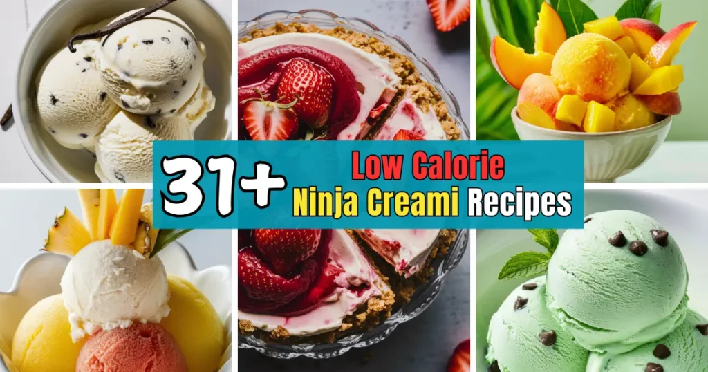 Low Calorie ninja Creami Recipes