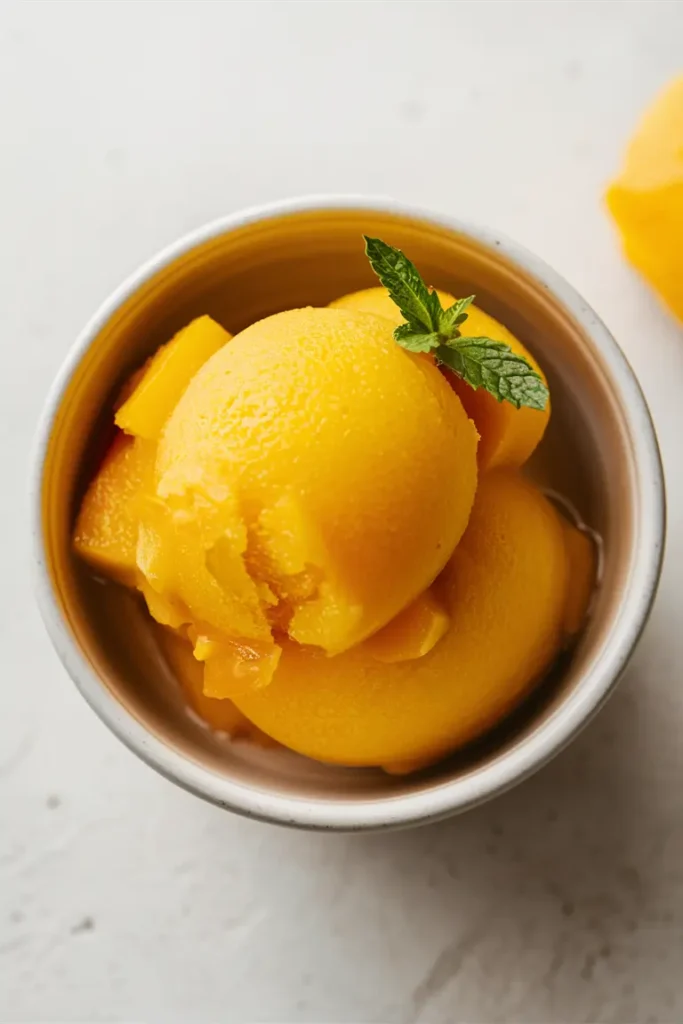25 Easy Ninja Creami Sorbet Recipes for Summer 3 Mango Tango Sorbet