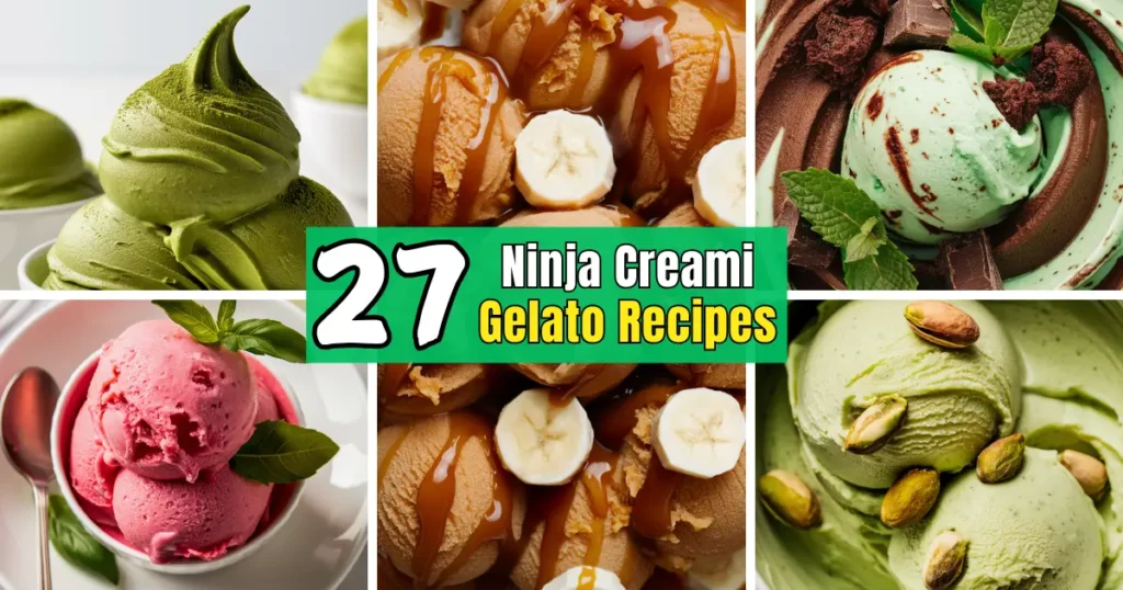 Ninja Creami Gelato Recipes