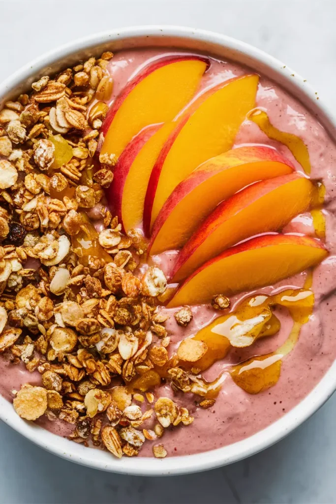 Peachy Keen Smoothie Bowl