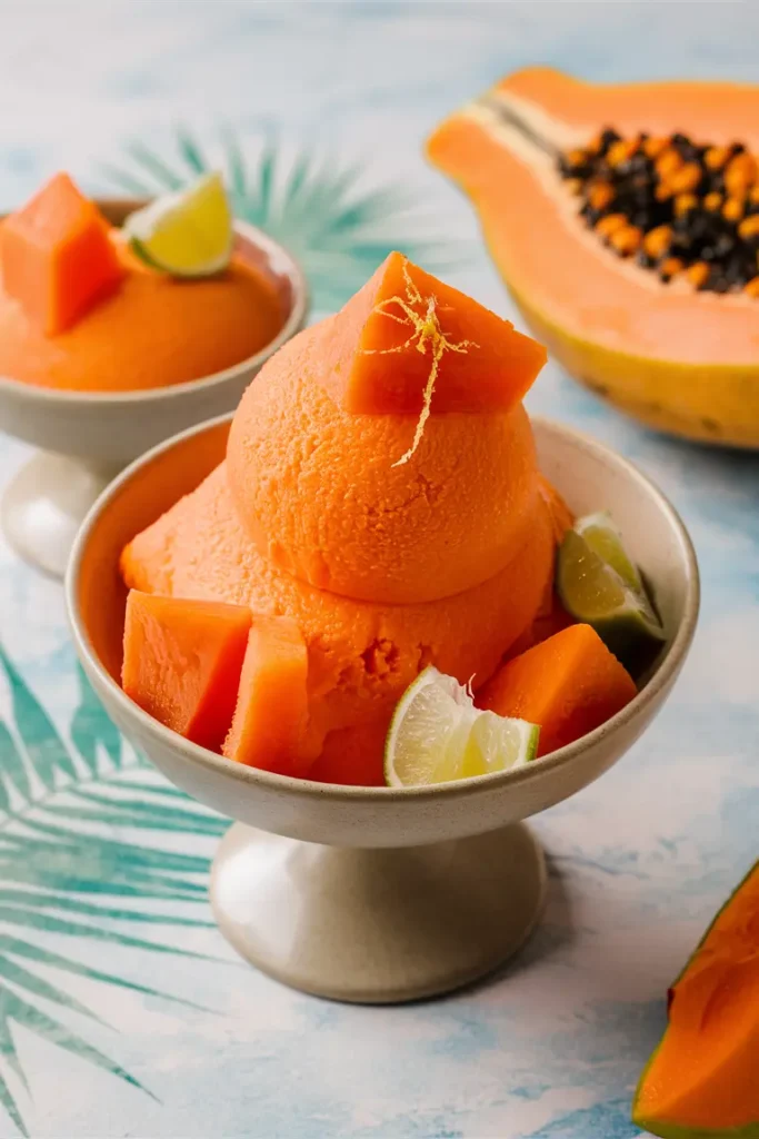 Tropical Papaya Freeze