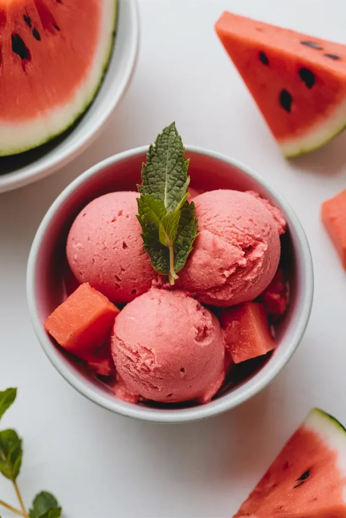 25 Easy Ninja Creami Sorbet Recipes for Summer 5 Watermelon Mint Chill