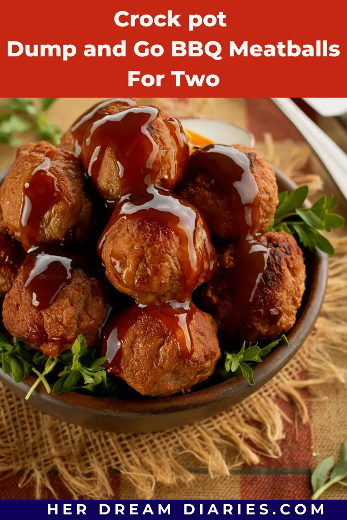 13 Easy Crock Pot Dump And Go Recipes 8 crock pot dump and go BBQ Meatballs For Two