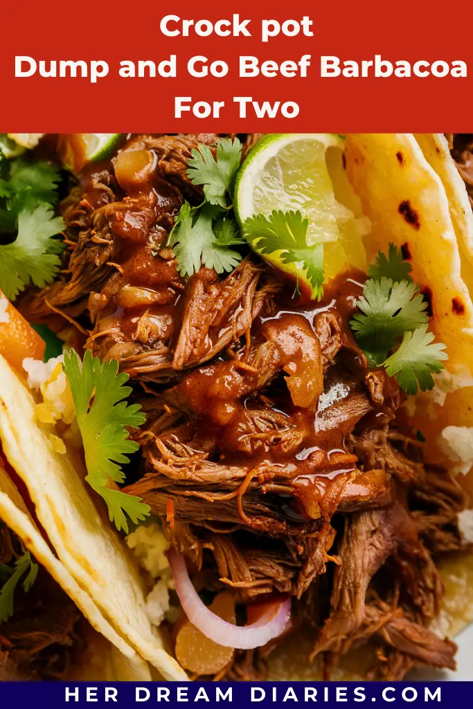 13 Easy Crock Pot Dump And Go Recipes 10 crock pot dump and go Beef Barbacoa For Two