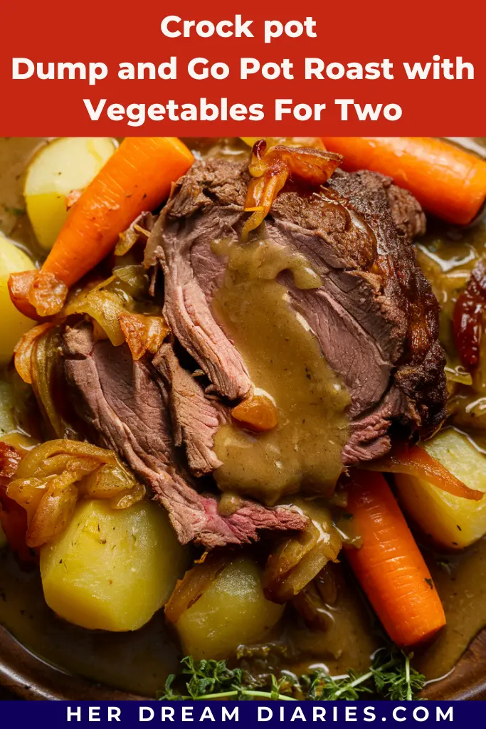 13 Easy Crock Pot Dump And Go Recipes 11 crock pot dump and go Pot Roast with Vegetables For Two
