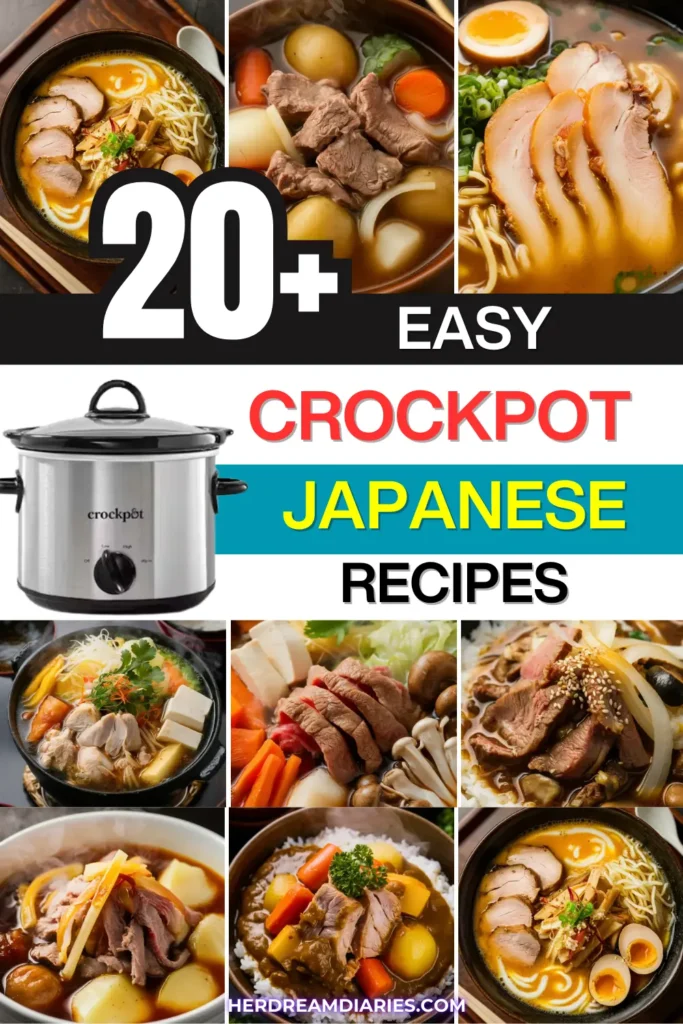 20+ Easy Crockpot Japanese Recipes 2 20 Easy Crockpot Japanese Recipes
