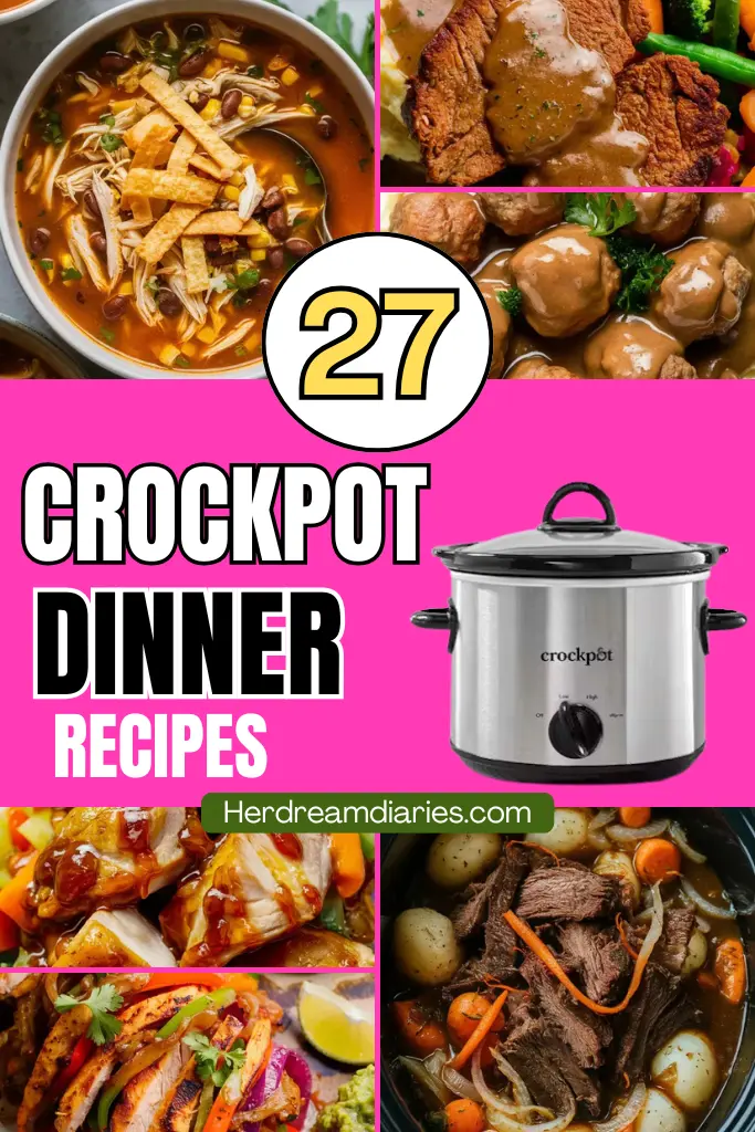 27 Crockpot Dinner Recipes 2 27 Crockpot Dinner Recipes