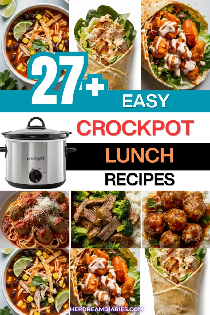 27+ Easy Crockpot Lunch Recipes 2 27 Easy Crockpot Lunch Recipes