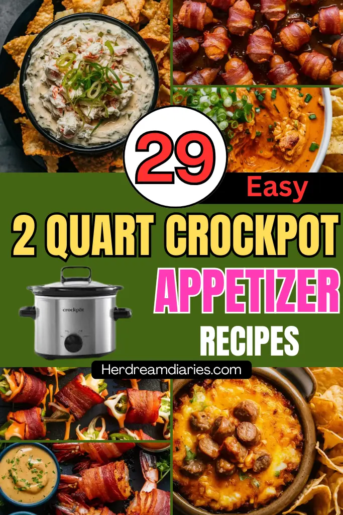 29 Easy 2 Quart Crockpot Appetizer Recipes 2 29 Easy 2 Quart Crockpot Appetizer Recipes