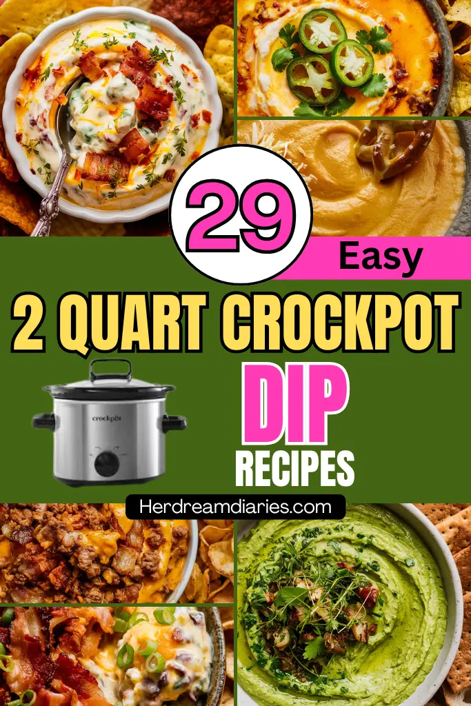 29 Easy 2 Quart Crockpot Dip Recipes 2 29 Easy 2 Quart Crockpot Dip Recipes