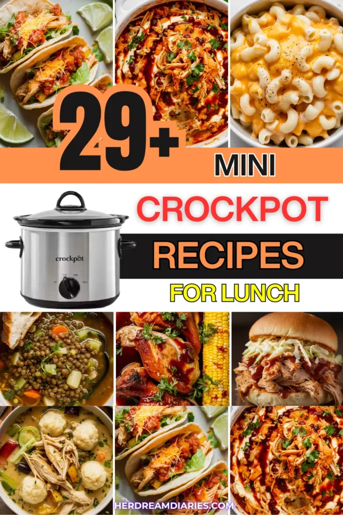29+ Mini Crockpot Recipes for Lunch 2 29 Mini Crockpot Recipes for Lunch