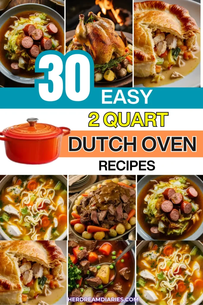 30 Easy 2 Quart Dutch Oven Recipes 2 30 Easy 2 Quart Dutch Oven Recipes