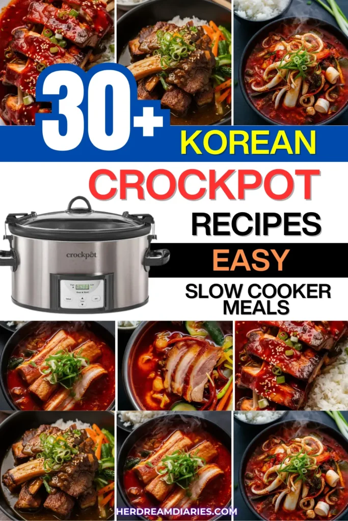30 Korean Crockpot Recipes Easy Slow Cooker Meals