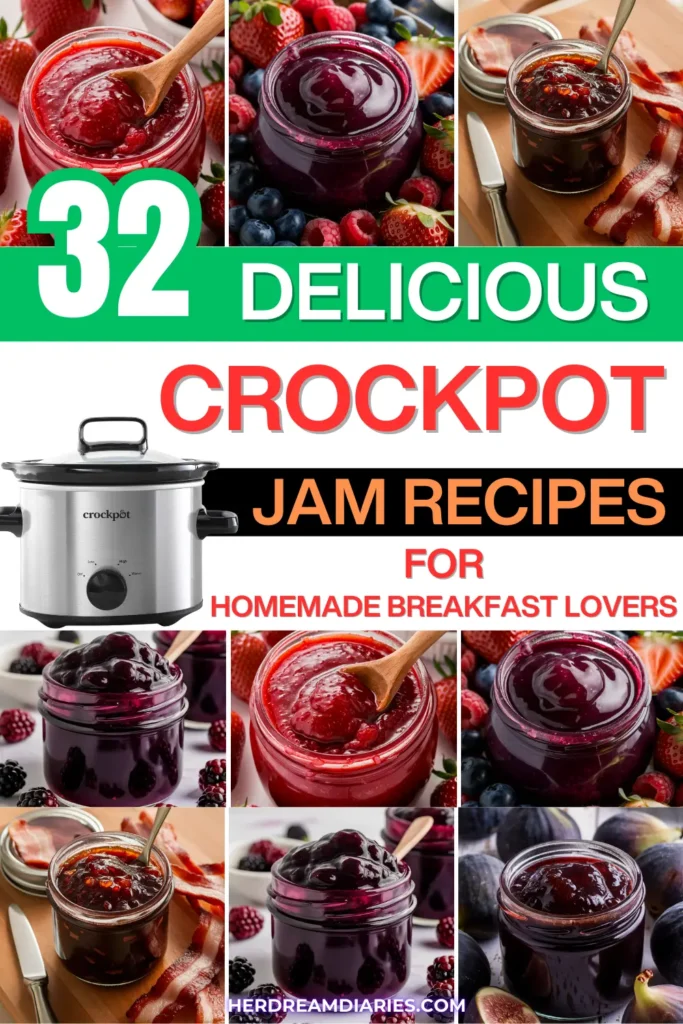 32 Delicious Crockpot Jam Recipes for Homemade Breakfast Lovers 2 32 Delicious Crockpot Jam Recipes for Homemade Breakfast Lovers