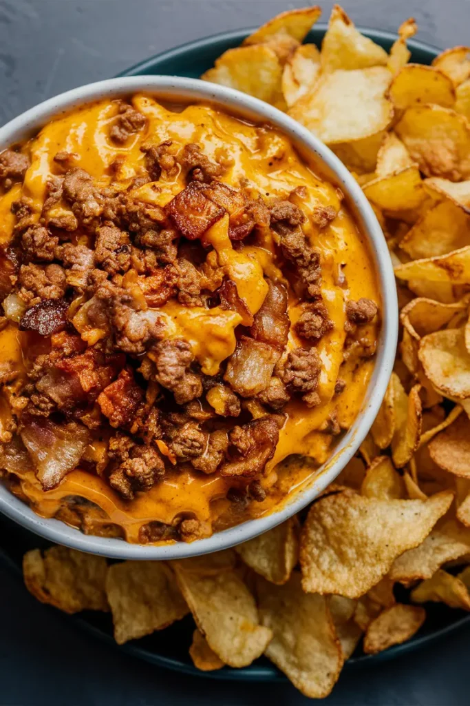 29 Easy 2 Quart Crockpot Dip Recipes 7 Bacon Cheeseburger Dip