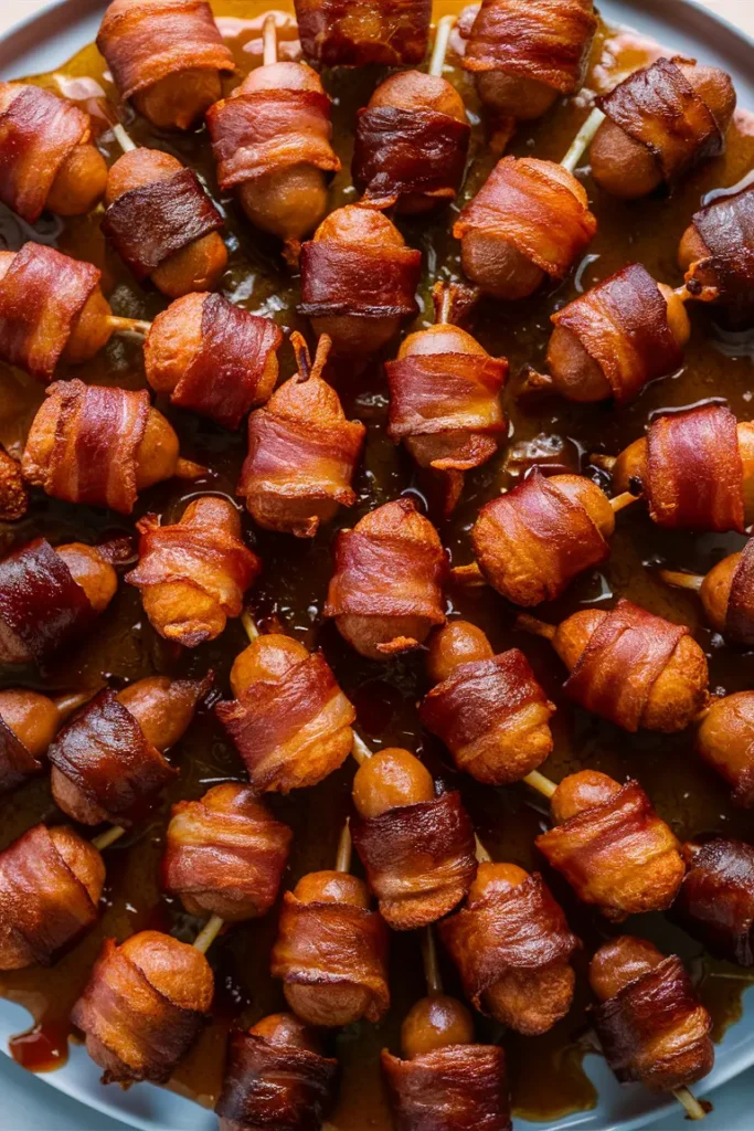 29 Easy 2 Quart Crockpot Appetizer Recipes 4 Bacon Wrapped Little Smokies