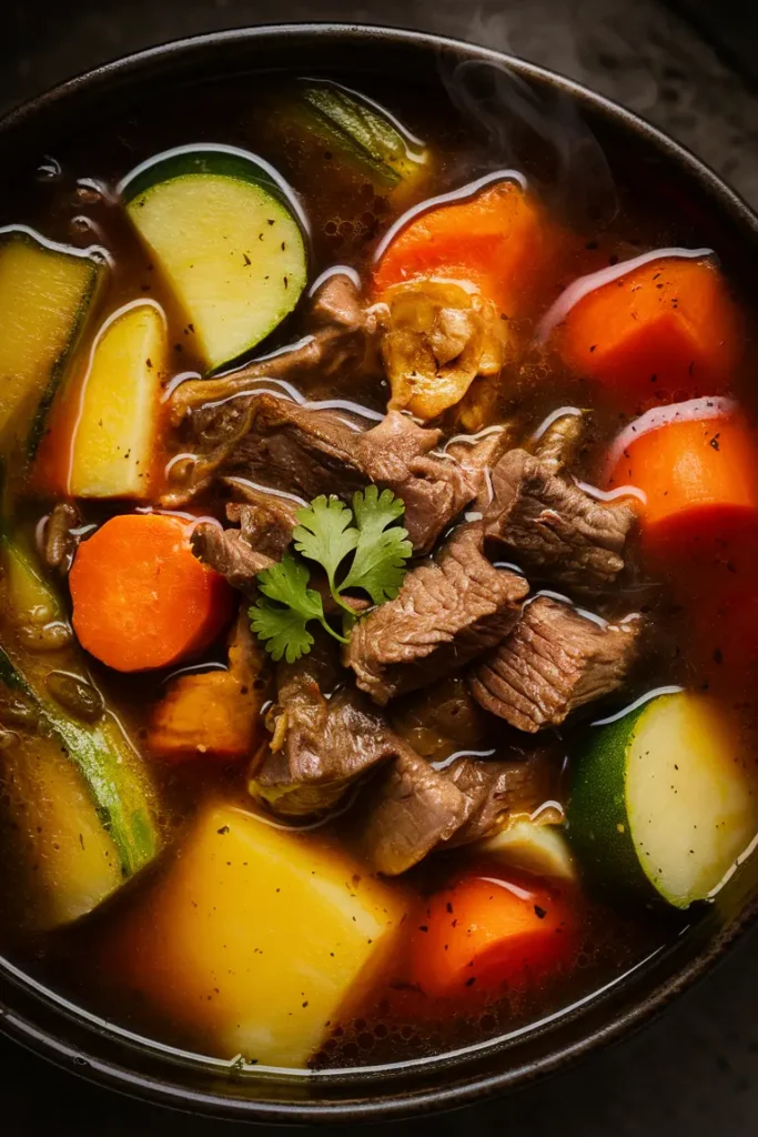 32 Mexican Crockpot Recipes 8 Caldo de Res