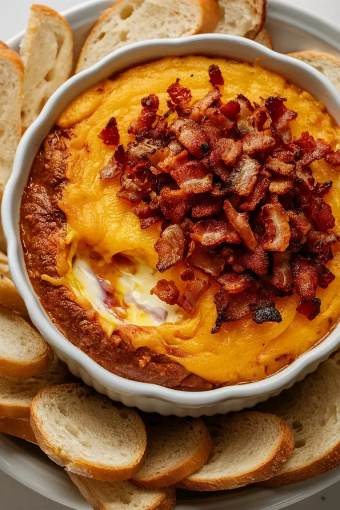 32 Delicious Little Dipper Crockpot Recipes Perfect for Any Party 6 Cheesy Bacon Dip