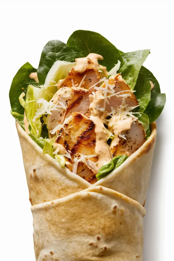 27+ Easy Crockpot Lunch Recipes 5 Chicken Caesar Wraps