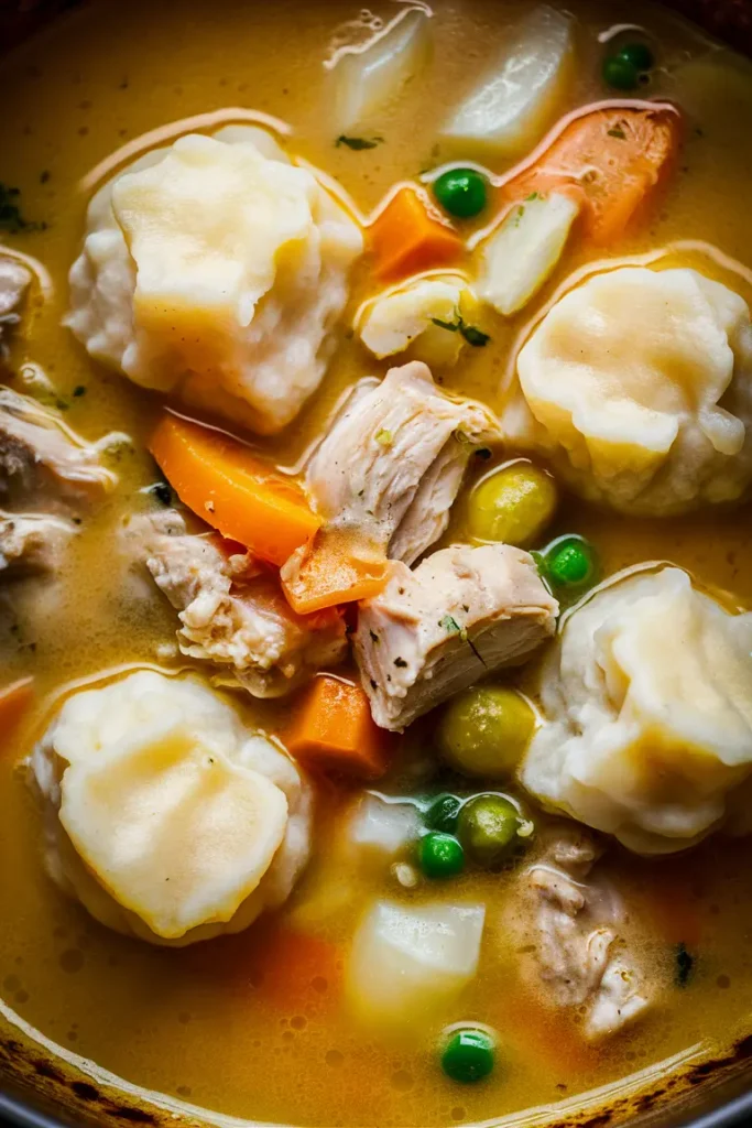 27+ Easy 1.5 Quart Crockpot Chicken Recipes 3 Chicken and Dumplings 1