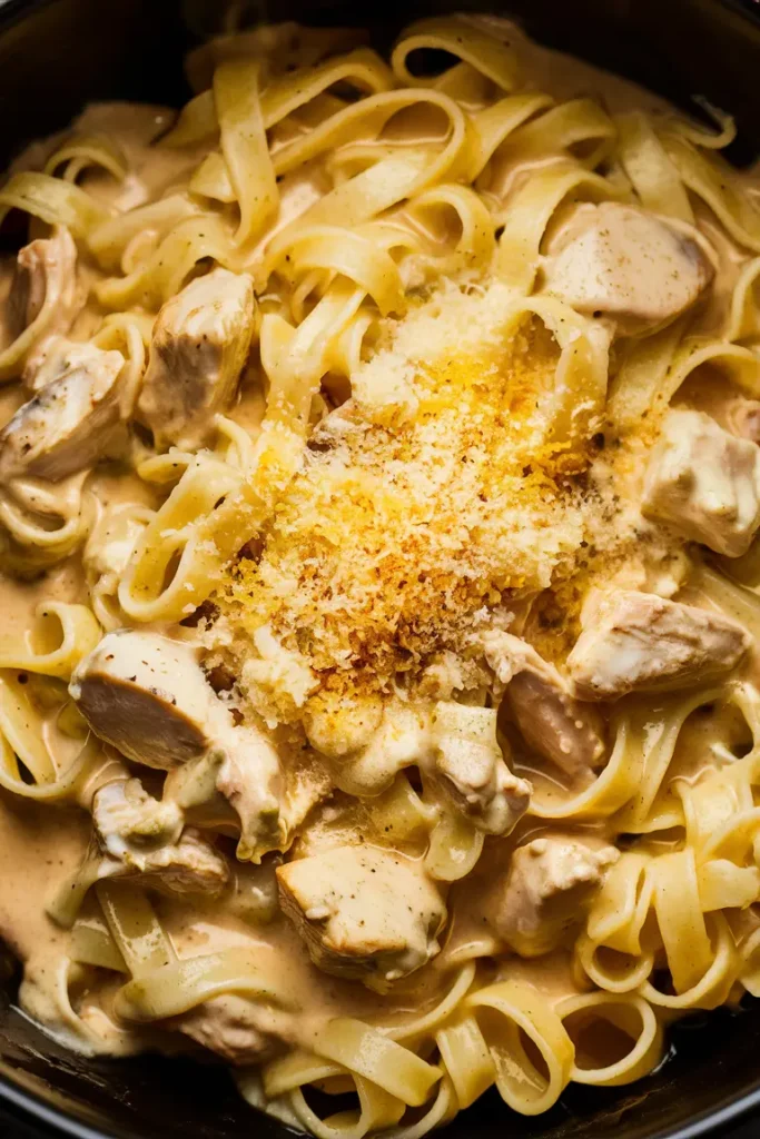 25+ Crockpot Recipes On A Budget 7 Crockpot Chicken Alfredo
