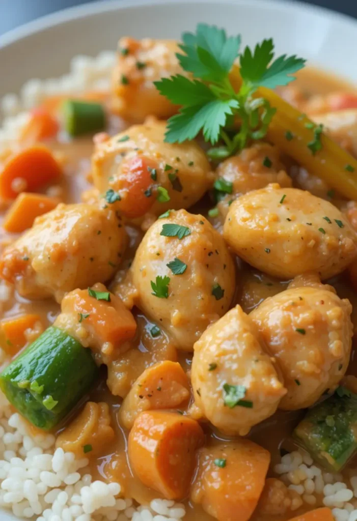 29 Light Crockpot Recipes 7 Crockpot Thai Chicken Curry