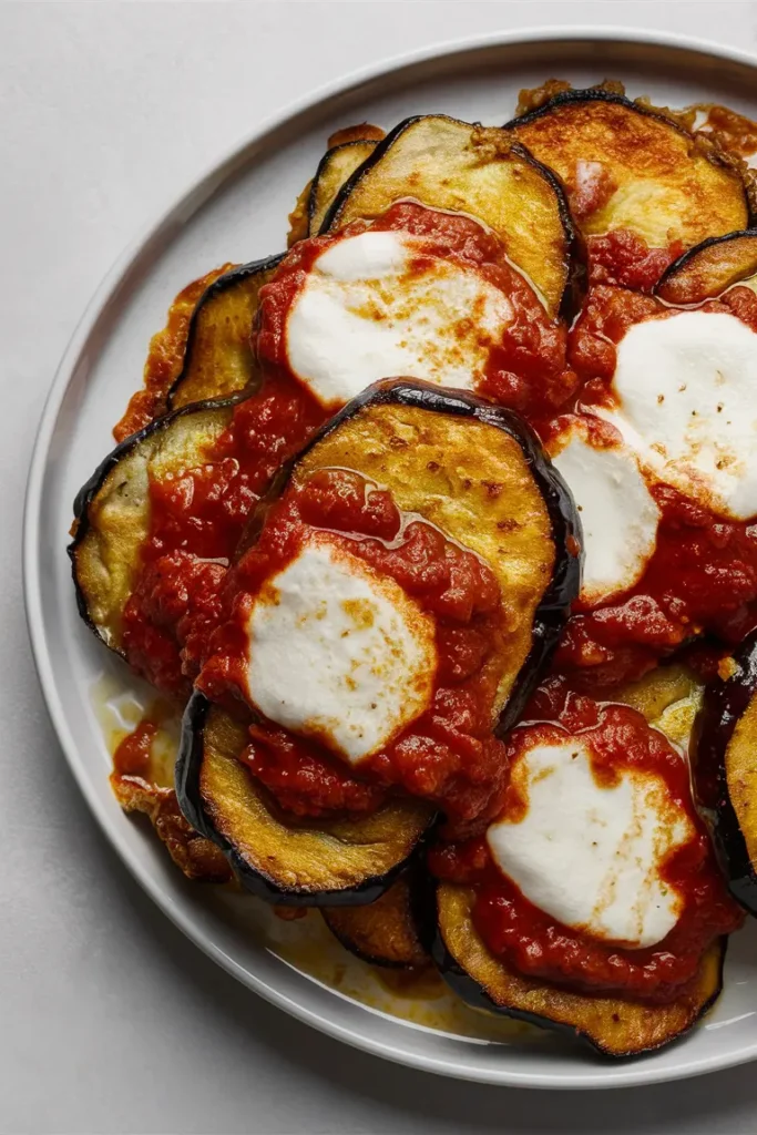 30 Mediterranean Crockpot Recipes 9 Eggplant Parmesan