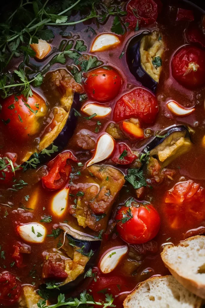 Eggplant and Tomato Stew