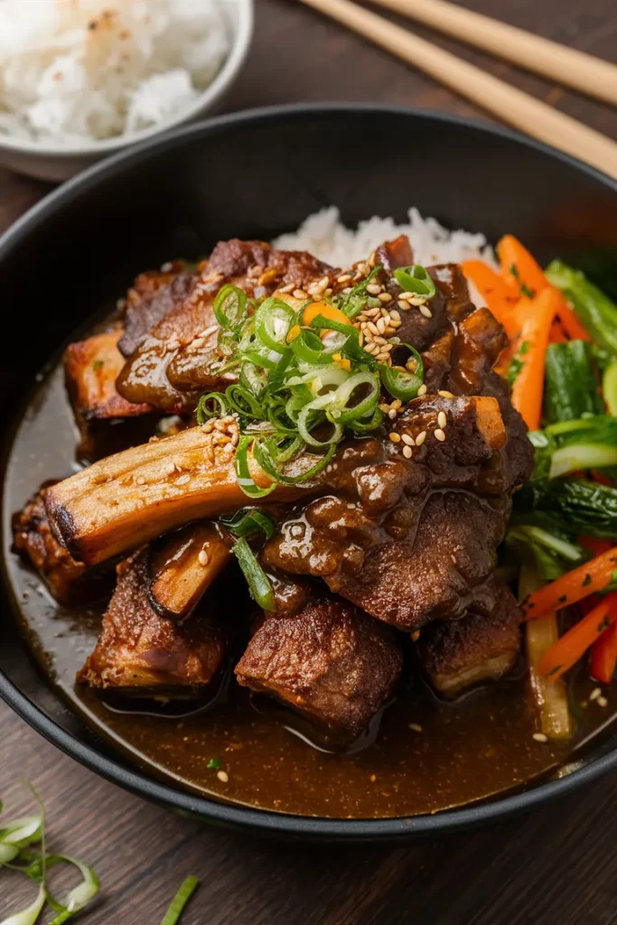 Galbijjim Korean Braised Short Ribs