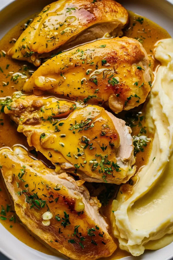 35 New Years Crockpot Recipes 6 Garlic Butter Chicken