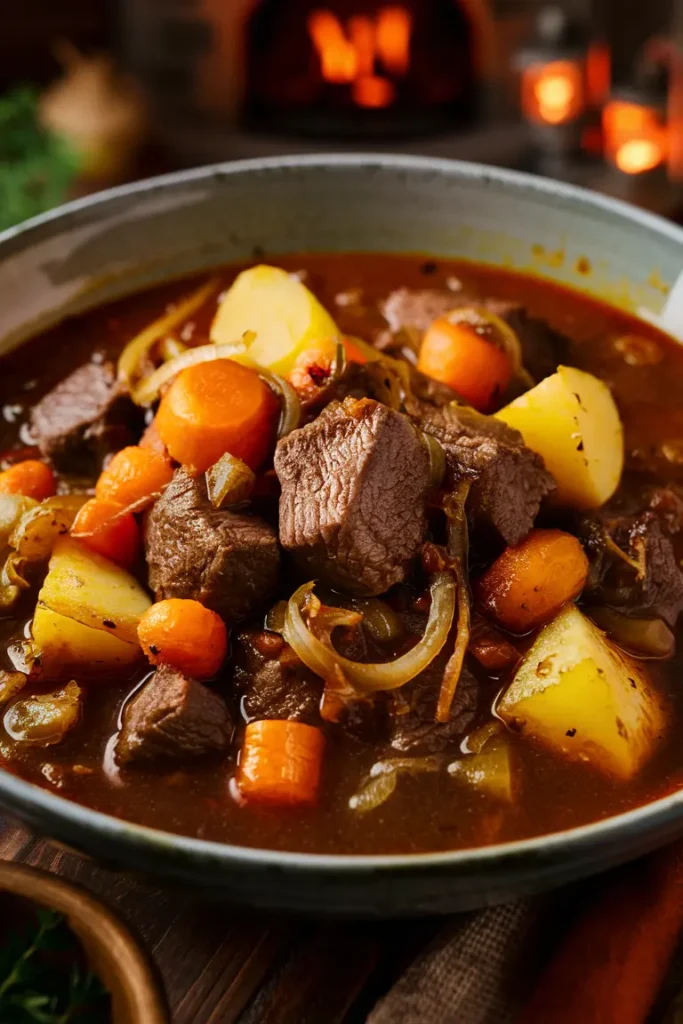 25 Irish Crockpot Recipes 8 Irish Beef and Onion Stew
