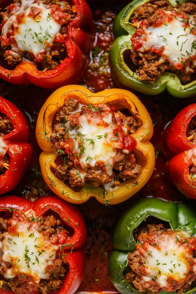 32 Crockpot Italian Recipes 8 Italian Stuffed Peppers