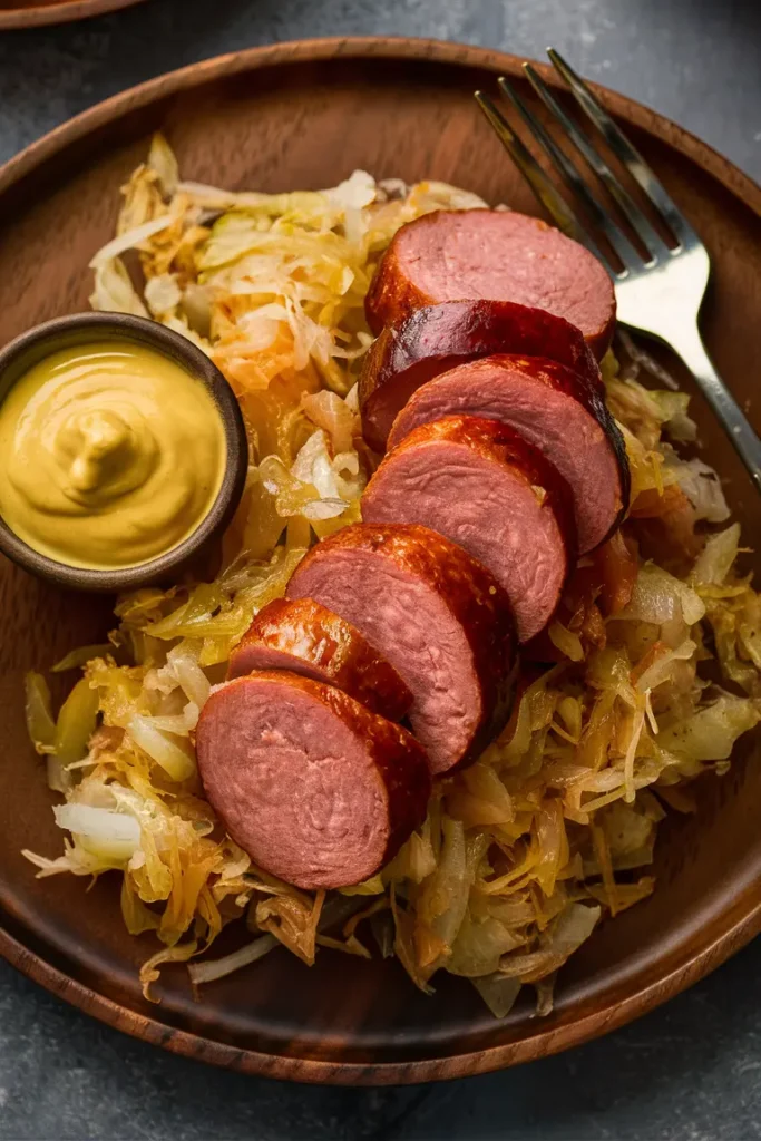 27 Crockpot Recipes in 3 hours 7 Kielbasa and Sauerkraut