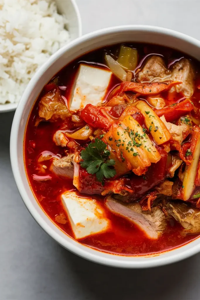 Kimchi Jjigae Kimchi Stew